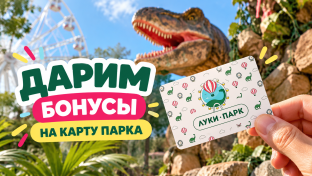 Бонусы за пополнение карты в "Луки Парк"!