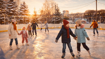 В &laquo;Луки Парке&raquo; открылся каток